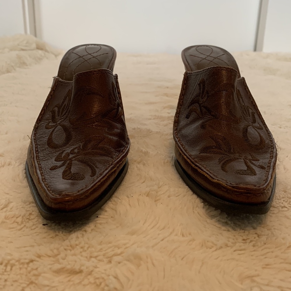 Nine West Western Boot Mule - Picture 8 of 10